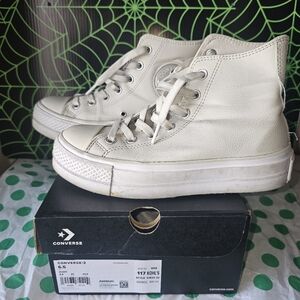 Converse platform shoes